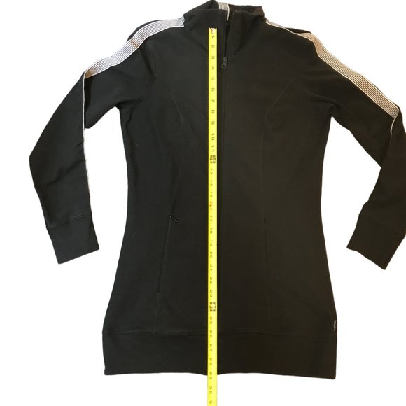 Victoria's Secret VSX SPORT MEDIUM full zip Jacket black long sleeve M - Picture 5 of 11